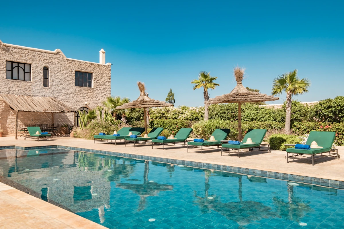Villa Aruba - table jardin